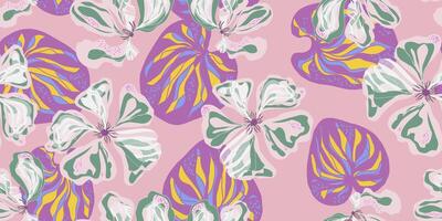 seamless overlapping endless pattern rapport vector