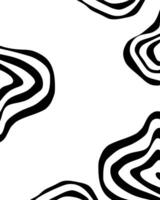 Stripe line monochrome illusion illustration patten background layout banner paper art print editable vector