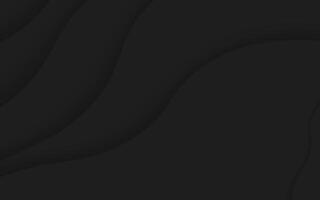 Dark Gray Abstract Wave Background vector