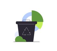 trashcan,Recycla ble things,electronics vector