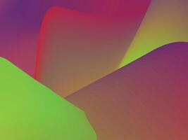 a colorful abstract background with a green and red wave vector
