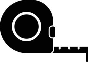 Tape Measure, Measuring Tool Icon vector
