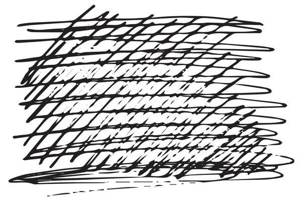 Black and white abstract textured hand drawn background.