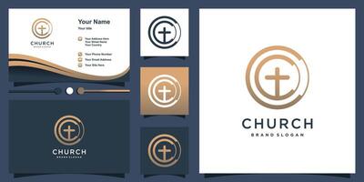 Church design element idea with creative unique concept high resolution vector