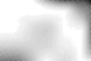 Points. Gradient texture. Grunge halftone grid background. White and black sand noise. Retro pixelated backdrop vector