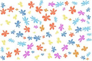 Background Repeated Floral pattern with roses, leaves, floral bouquets, flower compositions. Notebook covers, banner, card, poster with text. vector