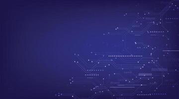 Modern technology circuit board texture background design. vector