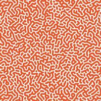 reaction diffusion turning seamless pattern, monochrome seamless pattern with chaotic motion. linear design, biological shape endless abstraction for textile print vector