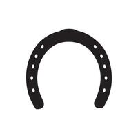 Horseshoe icon design vector