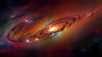 Explore a new future of space with backup journeys to planets, stars, and nebulae in stunning fantasy scenes, highlighting the beauty of the cosmos and interstellar travel. video