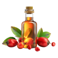Generated Ai Essential oil of red beet png