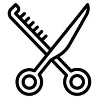 Shears Barber shop icon illustration vector