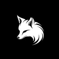Fox, Minimalist and Simple Silhouette - illustration vector