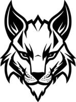 Lynx, Minimalist and Simple Silhouette - illustration vector