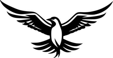 Petrel, Minimalist and Simple Silhouette - illustration vector
