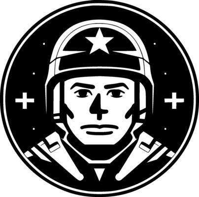 Military - High Quality Logo - illustration ideal for T-shirt graphic
