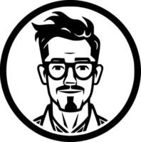 Teacher, Minimalist and Simple Silhouette - illustration vector