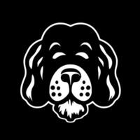 Poodle - Minimalist and Flat Logo - illustration vector
