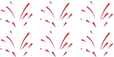 firecracker Indonesian independence vector