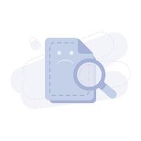Upload File UI Illustration vector