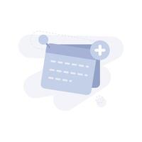 Add Reminder UI Illustration vector