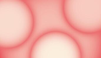Abstract Background with Gradient Pink and White Circles vector
