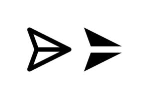 Send message. icon design. vector