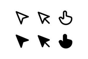 Cursor. icon design. vector