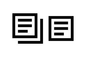 Pixel Art Document and Folder. icon. vector