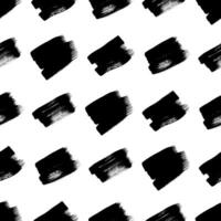 Seamless Pattern with hand drawn scribble smears vector