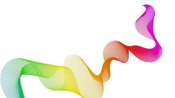Abstract backdrop with wave gradient lines vector