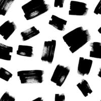Seamless Pattern with hand drawn scribble smears vector