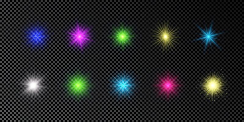 Light effect of lens flare