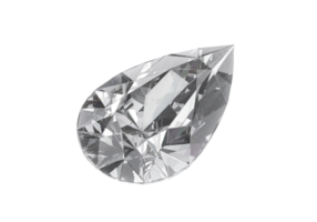 Diamond with on transparent background png