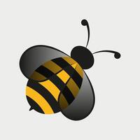 bee animal professional business logo illustration template design vector