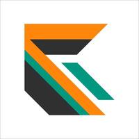 Modern Abstract Corner Shape Element vector