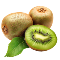 A picture of kiwi fruit isolated on transparent background Genereted AI png