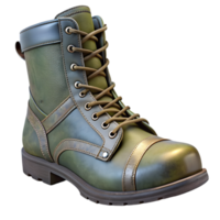 3D Render of a Combat Boot png