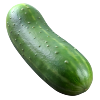 3D Render of a Cucumber png