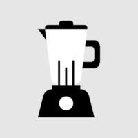 Flat design blender icon. vector