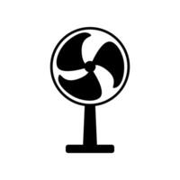 Flat design fan icon. vector