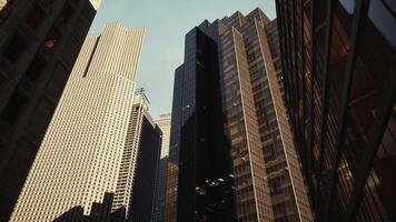 Group of Tall Buildings in New York City video