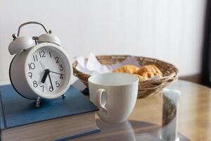 Vintage style alarm clocks are popular because they are beautiful and can clearly see time More importantly vintage style alarm clocks have large notification bell and make loud noise when alarm time photo