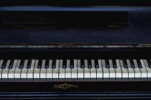 Beautiful piano background are set by the window in the morning waiting for the pianist to come to practice in the morning to reduce the mistake of having to perform the piano performance at a concert photo