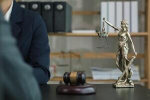 statue of god Themis Lady Justice is used as symbol of justice within law firm to demonstrate truthfulness of facts and power to judge without prejudice. Themis Lady Justice is of justice photo