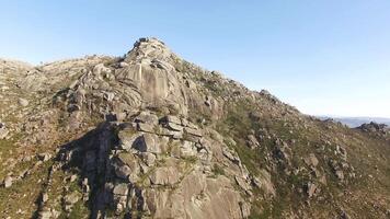 Drone Footage of Beautiful Nature Landscape from Geres Park in Portugal video