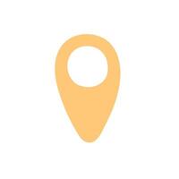 GPS, Map pointer, location mark, pin point of place, location pin or navigation mark, pin point, location marker, landmark for map sticker, place mark, indicator, navigation flat illustration. vector