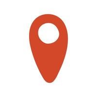 GPS, Map pointer, location mark, pin point of place, location pin or navigation mark, pin point, location marker, landmark for map sticker, place mark, indicator, navigation flat illustration. vector