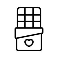 Yummy chocolate, well designed icon of chocolate bar in modern style vector