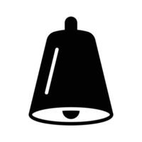 A unique icon of cow bell in modern design style vector